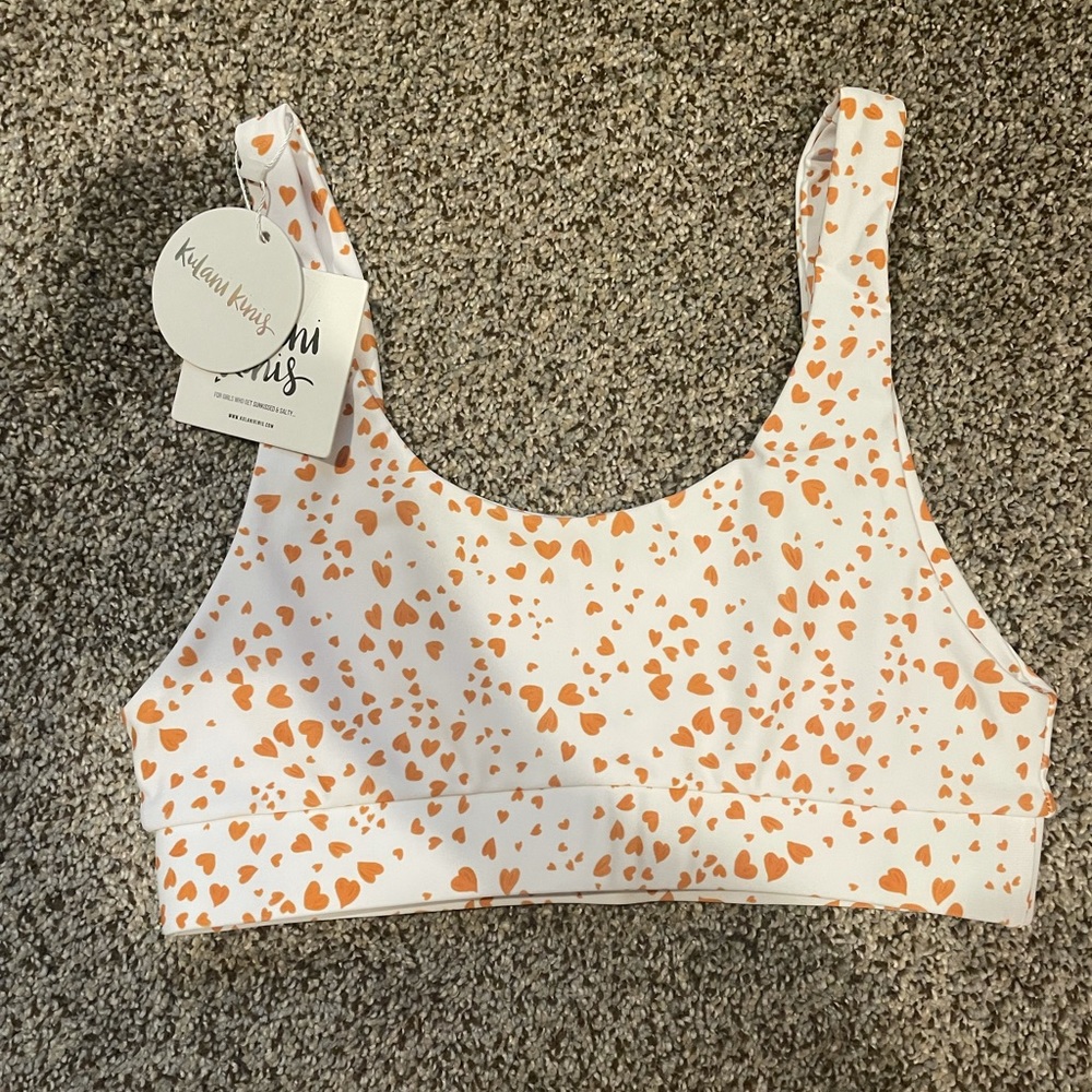 Kulani Kini Mini Hearts Bikini Top
